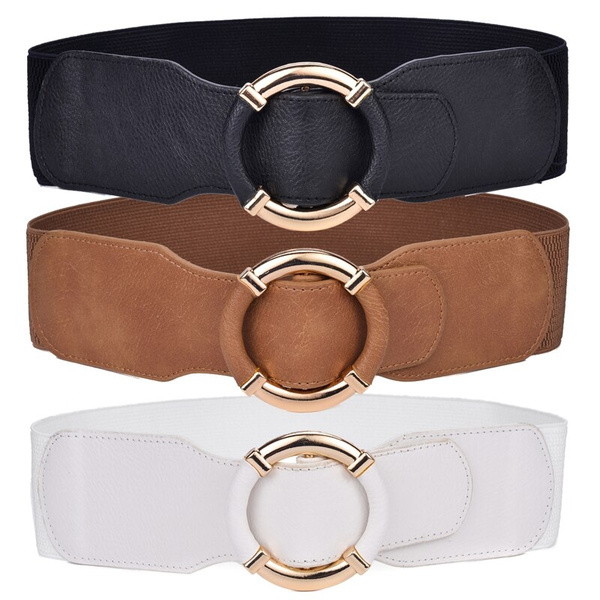 E Belt Ladies Women Cinturón Elástico De Cintura Elástica Do E Belt Ladies Women Cinturón Elástico De Cintura Elástica Do