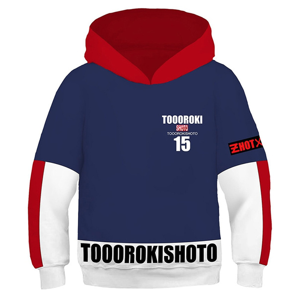 my hero academia youth moletom com capuz