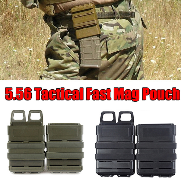 Tactical Fast Mag Pouch Holster 5.56 Magazintasche Molle Strike System Taschen 