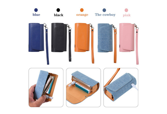 2019 Fashion Flip Leather Cover for IQOS 3.0 Case Pouch Holder