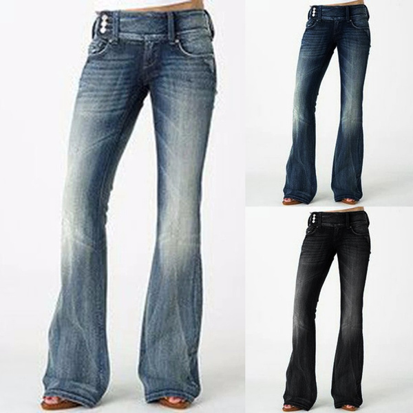 flared cut jeans