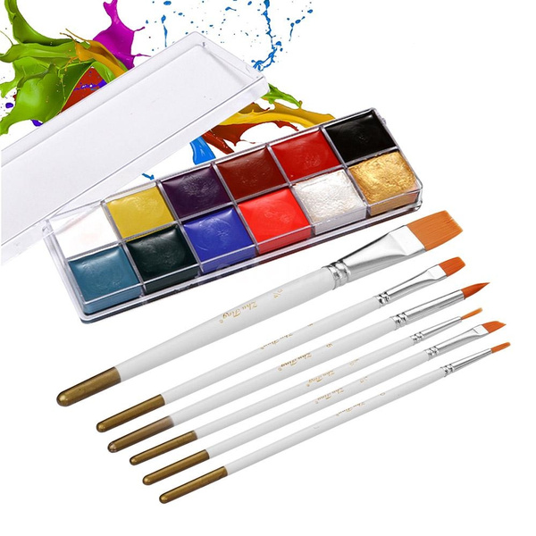 12 Colors Face Painting Paint/pigment Body Art Paint Makeup