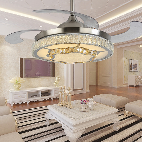 Ceiling Fan Light Bedroom Living Room, Ceiling Fan Or Chandelier In Bedroom
