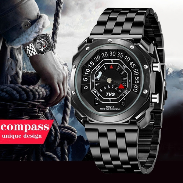 Creativo Orologio Digitale Al Quarzo Orologio Da Polso Impermeabile  Luminoso Multifunzione Orologio Sportivo Orologio Militare Cronografo Da  Uomo | Wish