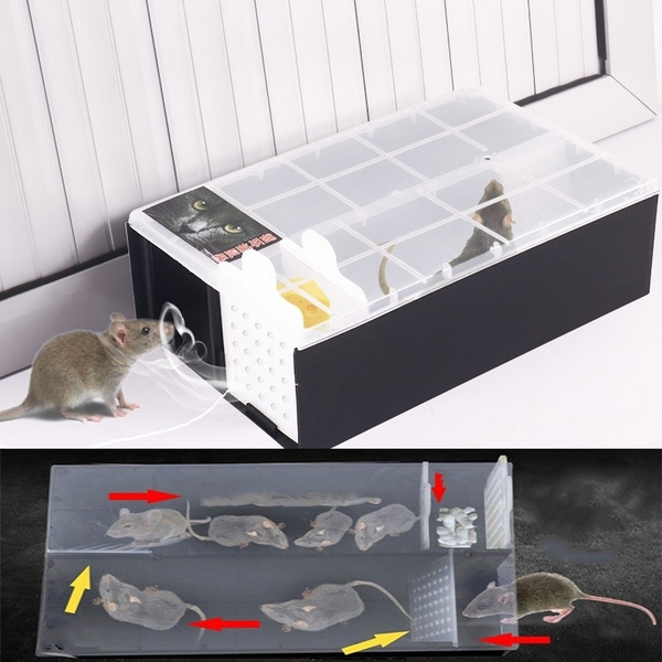 Household Large Mouse Trap Automatic Continuous Mousetrap Reusable