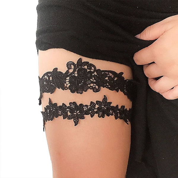 Lace thigh bands sale