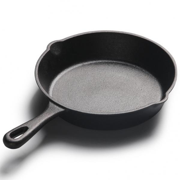 Cast Iron Skillet Non-stick Frying Pan Cooking Pot Restaurant Chef Cookware