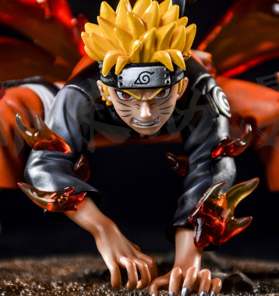 Naruto ナルト 九尾倉間像ディオラマアクションフィギュアアニメnaruto ナルト 疾風伝うずまきナルト置物グッズ人形 Wish