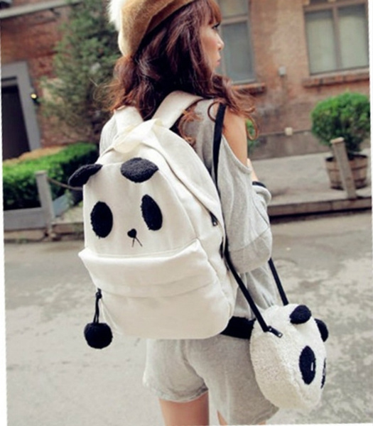 Cute on sale panda backpacks