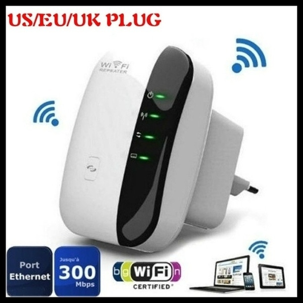 New Wifi Extender WLAN Repeater 300Mbps Through-wall Repeater Extender ...