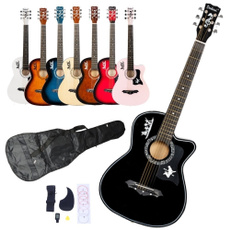 Musical Instruments, Entertainment, Acoustic Guitar, basswoodguitar