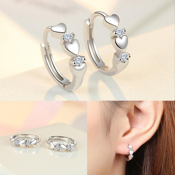 925 Nuevas Joyas De Mujer De Plata Esterlina Pendientes De 925 Nuevas Joyas De Mujer De Plata Esterlina Pendientes De