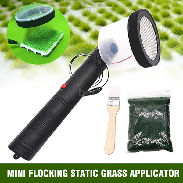 Flocking Kit Static Grass Applicator ABS Flocking Machine with