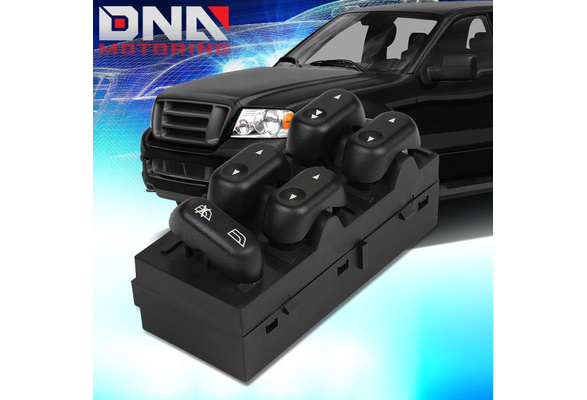 DNA Motoring WSW-023 Factory Style Driver Side Master Power Window Lifter Switch 