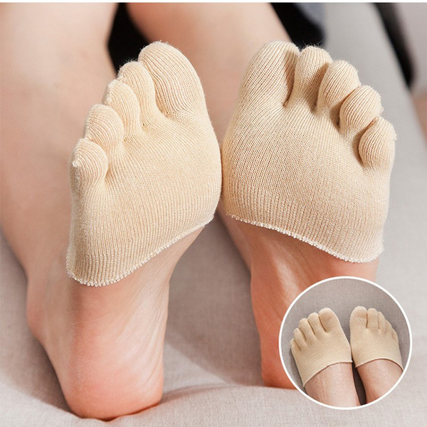 Sock Slippers Half Foot Socks Half Socks Invisible Socks Forefoot Socks