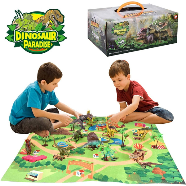 dinosaur world playset