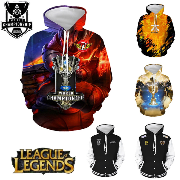 2020 Fashion League of Legends professional team skt hoodie