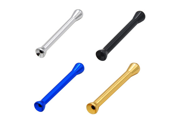 Aluminum Straw Metal Tube Snuff Straw Vacuum Style, Sniffer