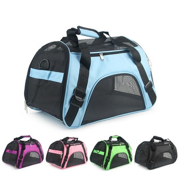 Portable Cat Carrier Dog Carrier Pet Carriers Bag Soft Side Pet