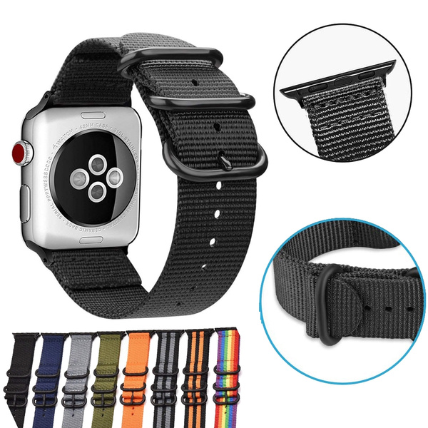 NATO strap For Apple watch 5 band 44mm 40mm iWatch band 42mm 38mm Sports  Nylon bracelet watch strap Apple watch 4 3 2 1 42/38 mm | Wish