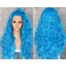 Blues, Long wig, party, wigs cospay
