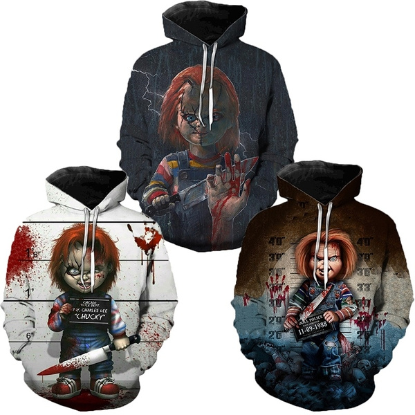 child's play chucky hoodie