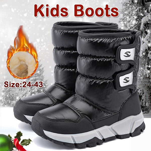 Baby snow boots size hot sale 2