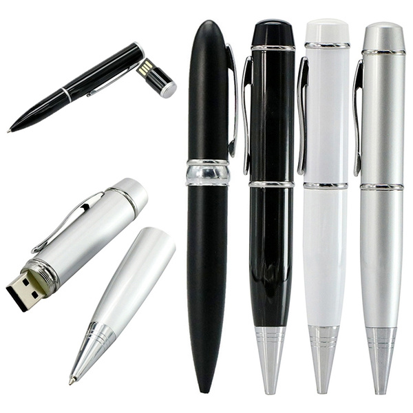 Ballpoint Pen Model USB Flash Drive USB 2.0 Memory Stick 8GB 16GB 32GB 64GB 128GB Flash Drive ...