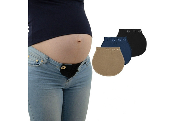 1pc Three Buttons Waist Extenders for Fat People or Women Pregnancy  Pregnant Belt Pregnancy Support Maternity Pregnancy Waistband Belt