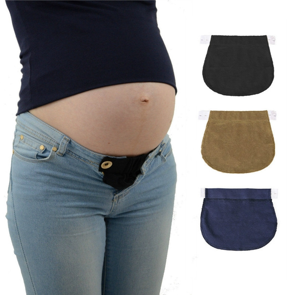 1pc Elastic Adjustable Waistband Extender, Perfect For Pregnancy Or  Overweight People