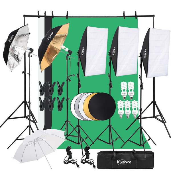 Professional 30pcs Photo Studio Photography Lighting Kit Umbrella ...