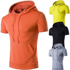 Summer, hooded, Polo Shirts, hoodedtshirt