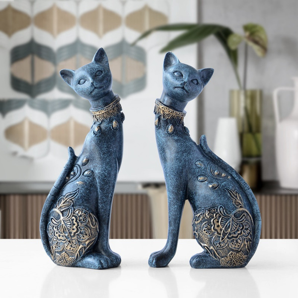 Estatuas De Gatos Decoración Del Hogar Esculturas De Style2 Estatuas De Gatos Decoración Del Hogar Esculturas De Style2