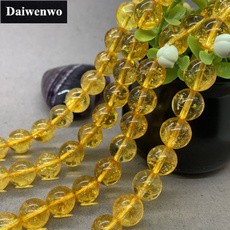 Stone, Loose, Yellow, Crystal