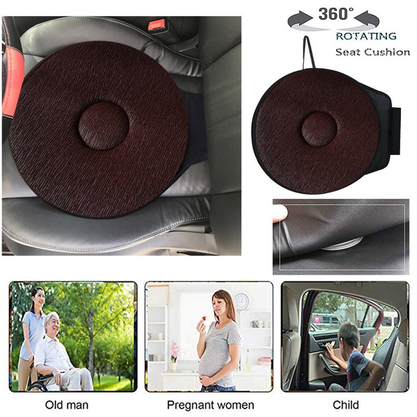 360° Car Seat Rotating Revolving Cushion Memory Swivel Foam