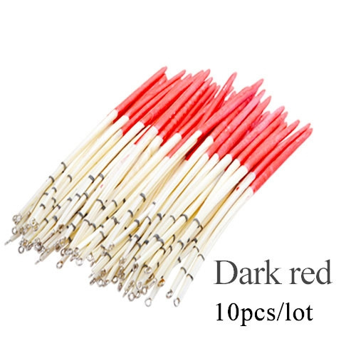 10pcs/lot Peacock Feather float hard Tail Type fishing float Bobber with rinyu