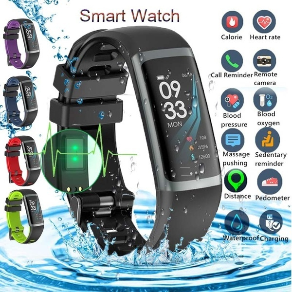 Sleep Monitor Wristband NEW Fitbit Smart Band Heart Rate Blood Pressure Oxygen 
