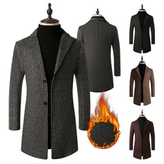 woolen, Casual Jackets, jaquetamasculina, slim
