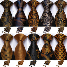 mens ties, necktie set, black, Necktie