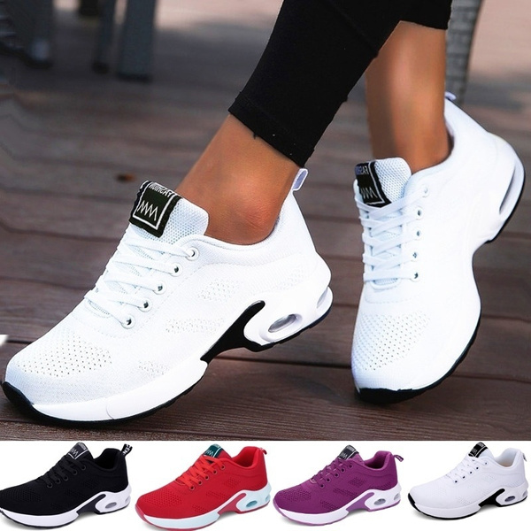 ladies non slip trainers