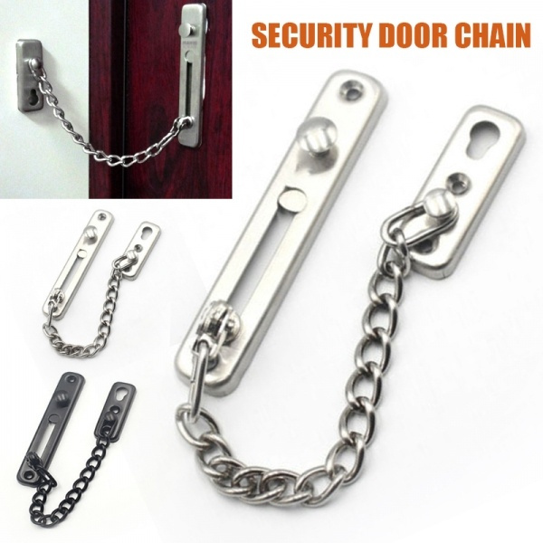 Strong Security Door Chain Screws Solid stainless steel Safety Guard ...