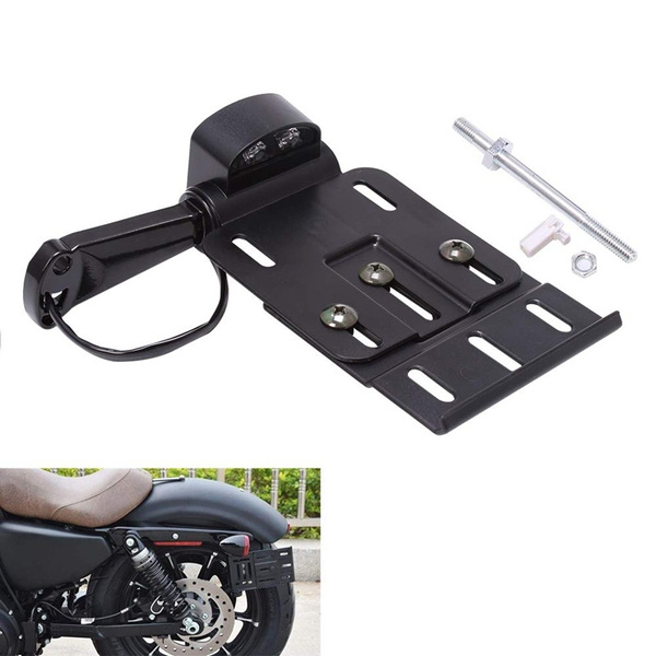 dyna side mount license plate