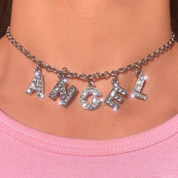 diamond letter chain