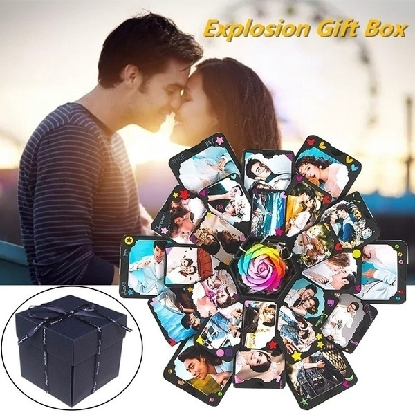 Surprise Explosion gift box Anniversary Scrapbook DIY Photo Album Love  Romantic