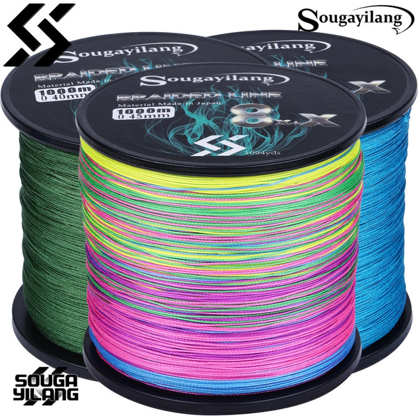 Fishing Line 8+1 Strands 300-500-1000m Pe Braided Fishing Line Strong 