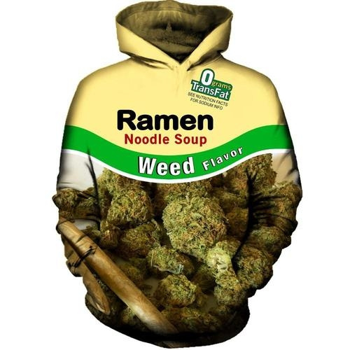 3d 2025 weed hoodies