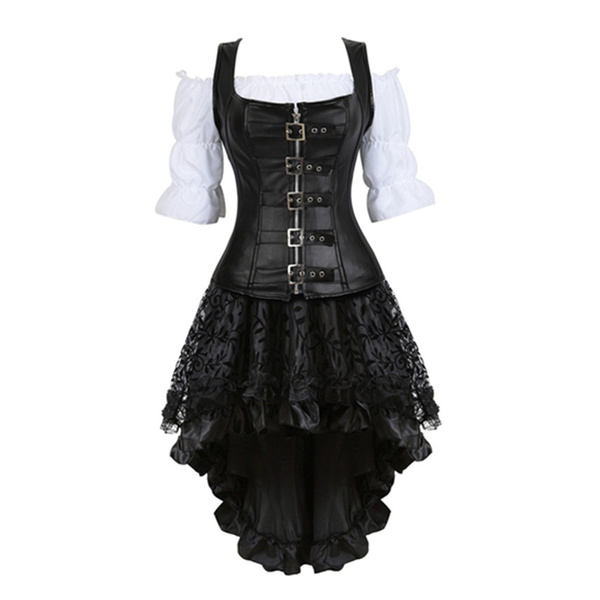 pirate shirt with corset