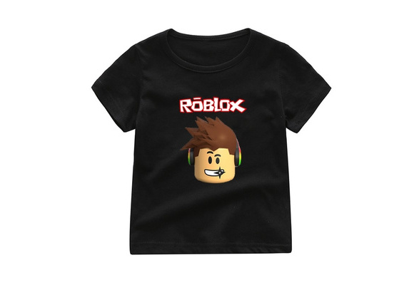 New Cute Beautiful Hot Sale Children S Cotton Roblox Short Sleeves T Shirts For Kids Girls Roblox T Shirt Tee Tops For Children Wish - 2019 2017 autumn long sleeve t shirt for girls roblox shirt yellow blouse for boys cotton tee sport shirt roblox costume for baby boy from azxt51888