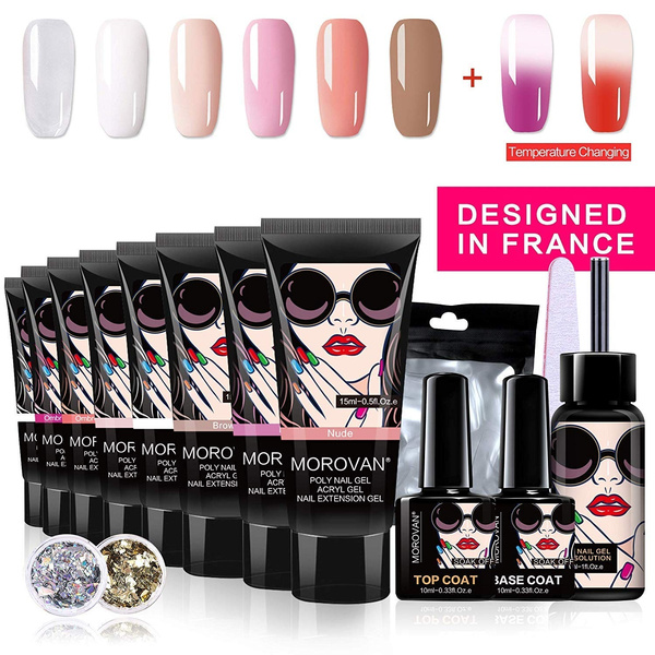 polygel nail kit morovan