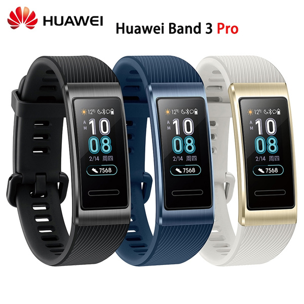  HUAWEI Band 3 Pro All-in-One Fitness Activity Tracker